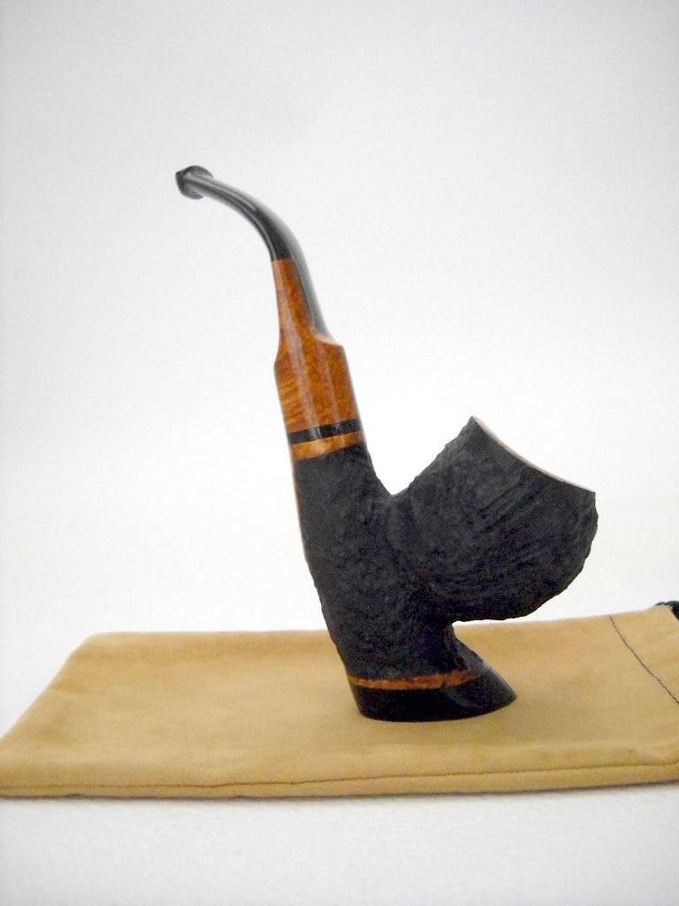 MARIO GRANDI ITALY BRIAR SANDBLASTED .CAVALIER NEW PIPES 1.jpg