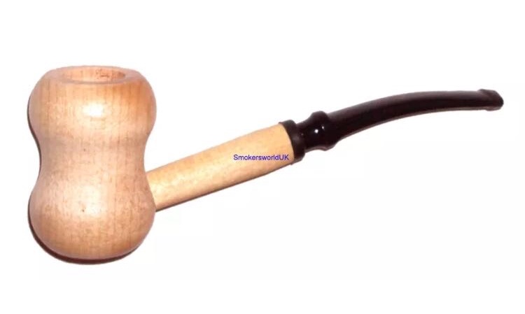 Maple wood pipe 槭木 烟斗（借别人的图片）